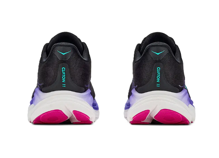 הוקה קליפטון 11 נשים שחור/סגול - HOKA Clifton 11 – תמונה 4