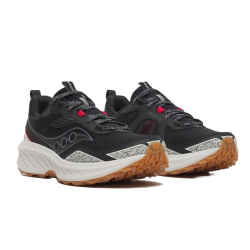 נעלי שטח סאקוני אקסקורשן TR18 נשים רחב – Saucony Excursion TR18 Wide שחור/לבן